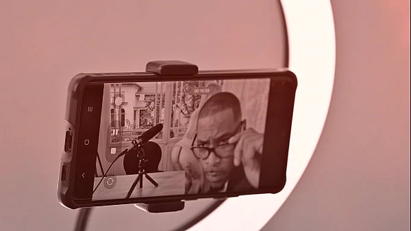 Sex Crazed Adult Influencer Gets Slammed DP Style While Filming A Live Podcast GP3346